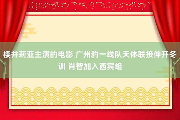 樱井莉亚主演的电影 广州豹一线队天体联接伸开冬训 肖智加入西宾组